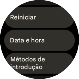 Prima Data e hora.