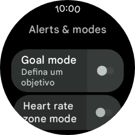 Deslize o dedo para a direita a partir do lado esquerdo do ecrã, para voltar à atividade.