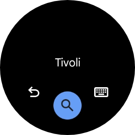 Prima o ícone para pesquisar.