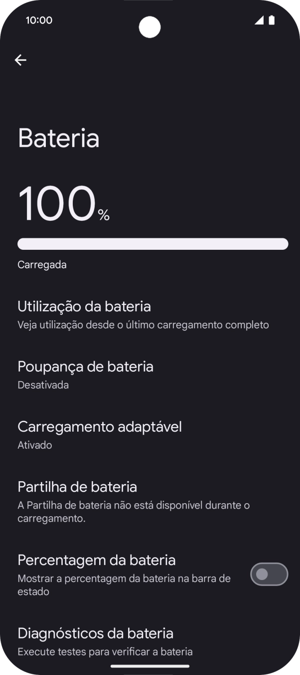 Prima Poupança de bateria.