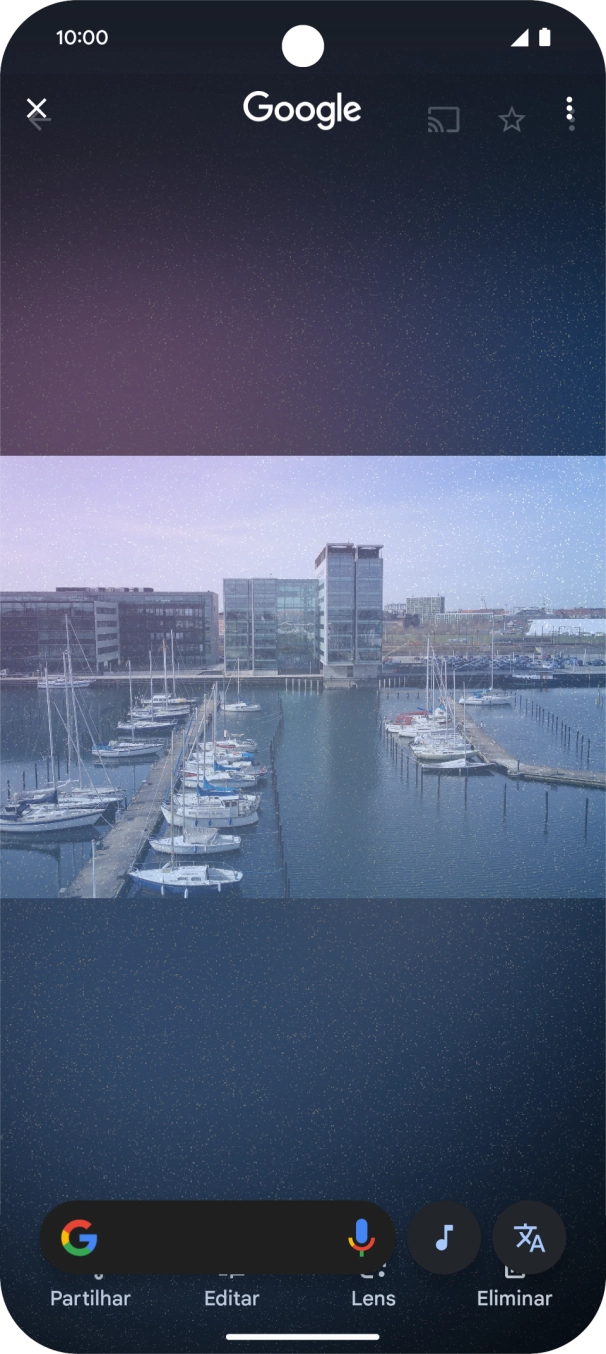 Desenhe um círculo em volta do objeto pretendido na imagem e utilize os resultados da pesquisa.