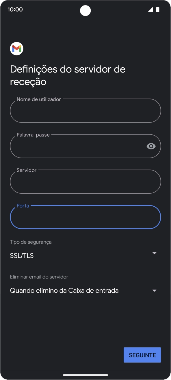 Prima a lista suspensa sob 