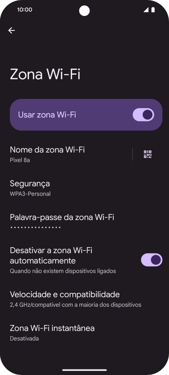 Para voltar ao ecrã inicial, deslize o dedo de baixo para cima a partir da base do ecrã.
