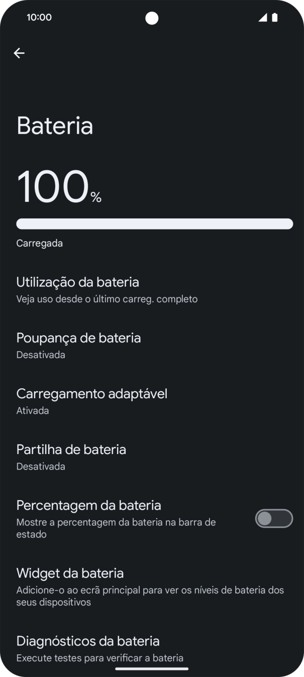 Prima Poupança de bateria.