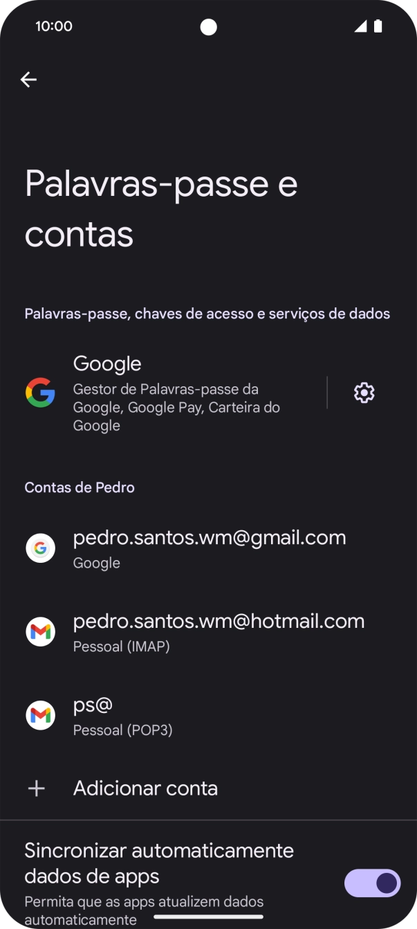 Prima o indicador junto a 