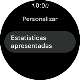 Deslize o dedo para a direita a partir do lado esquerdo do ecrã, para voltar à atividade.