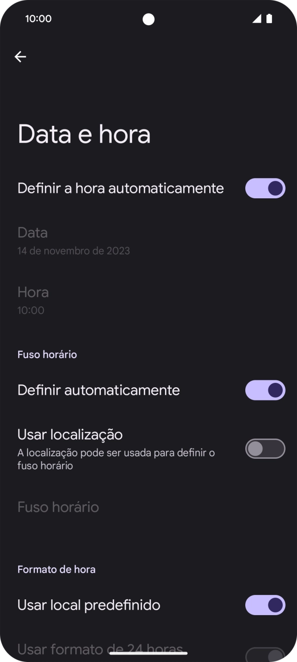 Para voltar ao ecrã inicial, deslize o dedo de baixo para cima a partir da base do ecrã.
