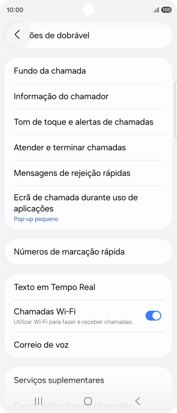Prima Correio de voz.