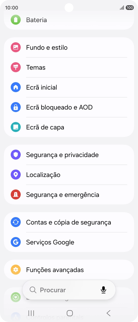 Prima Segurança e privacidade.