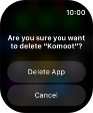 Press Delete App.