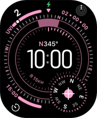 When the battery charging icon is displayed, charging is in progress.