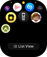 Press and hold the required app.