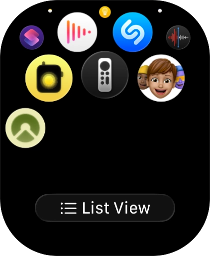 Press and hold the required app.