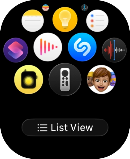 Press the Digital Crown to return to the home screen.