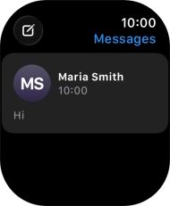 Press the required picture message.