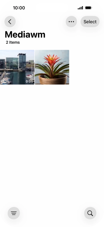 Open the app or screen you want to record.