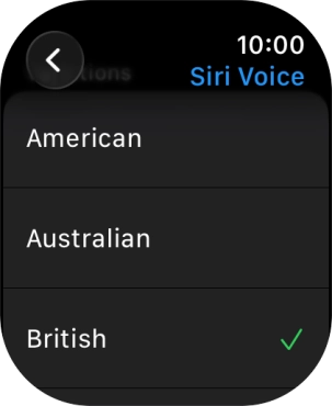 Follow the instructions on the screen to select the required settings.