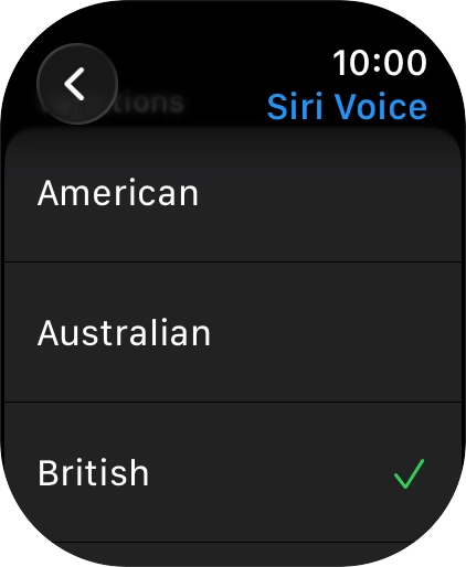 Follow the instructions on the screen to select the required settings.