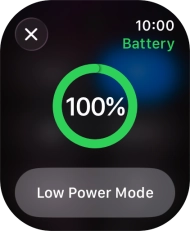 Press Low Power Mode. Press Low Power Mode.