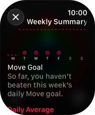 Press the Digital Crown several times to return to the main menu. Press the Digital Crown several times to return to the main menu.