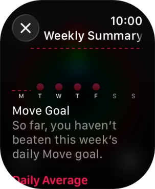 Press the Digital Crown several times to return to the main menu. Press the Digital Crown several times to return to the main menu.