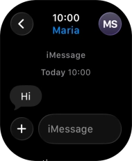 Press iMessage. Press iMessage.