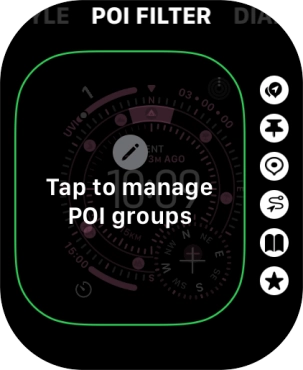 Press the Digital Crown twice to return to the home screen.