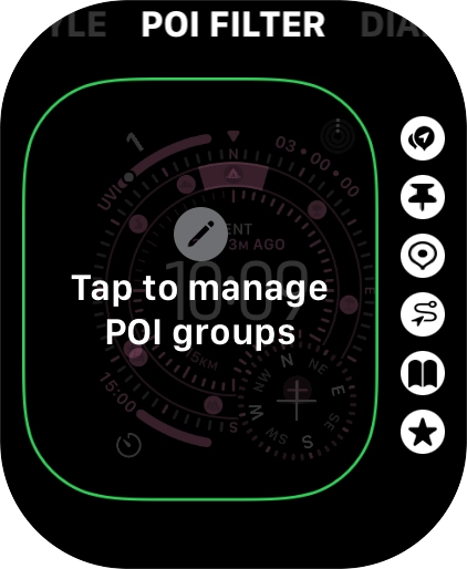 Press the Digital Crown twice to return to the home screen.
