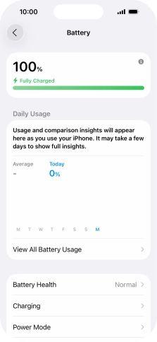 Press Power Mode. Press Power Mode.