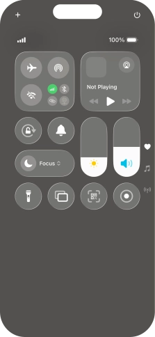 Press the screen recording icon to start the recording.