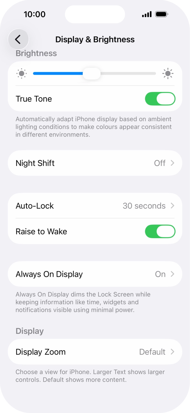 Press Always On Display. Press Always On Display.