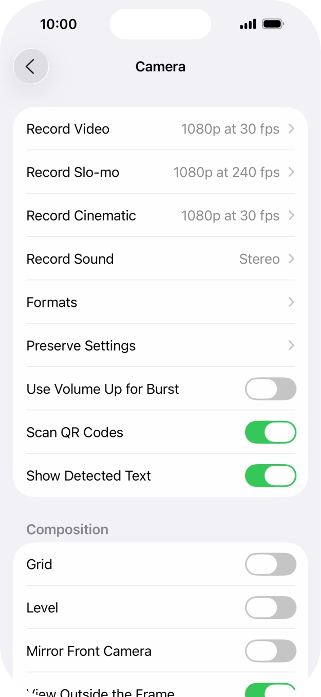 Slide your finger upwards starting from the bottom of the screen to return to the home screen.