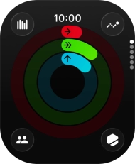 Press the Digital Crown to return to the home screen. Press the Digital Crown to return to the home screen.