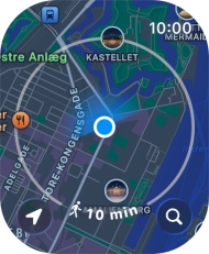 Press the search icon.