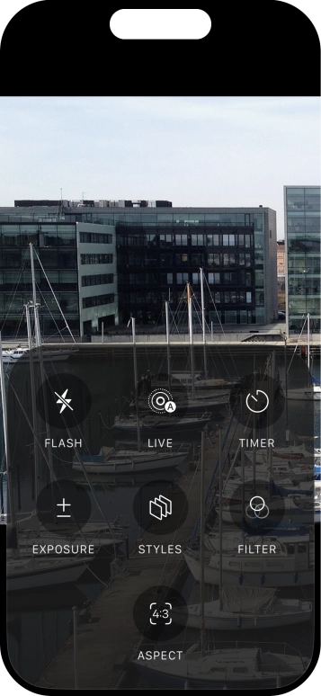 Press the required setting and follow the instructions on the screen to use the selected function. Press the required setting and follow the instructions on the screen to use the selected function.