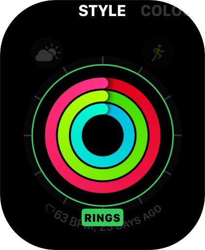 Press the Digital Crown twice to return to the home screen.