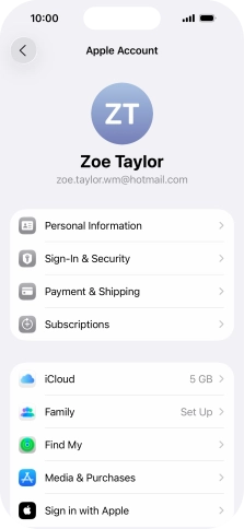 Slide your finger upwards starting from the bottom of the screen to return to the home screen.
