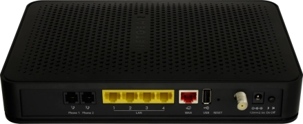 Image 2: Back view of the NETGEAR CG3000 V2