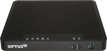 Image 1: Front view of the Sagemcom F@ST 3864AC