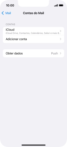 Prima Adicionar conta.