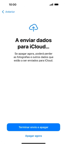 Prima Apagar agora.