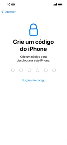 Prima Opções de código.