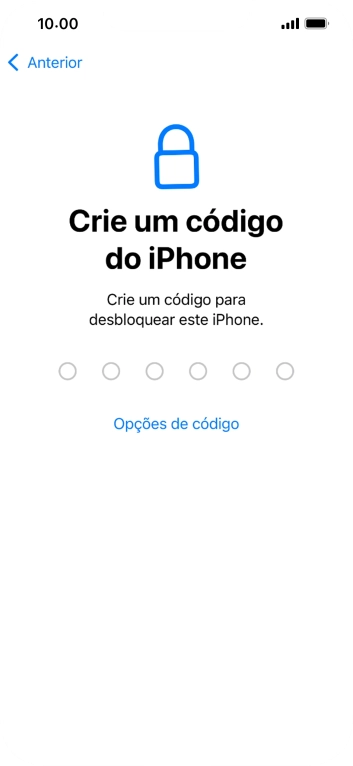 Prima Opções de código.