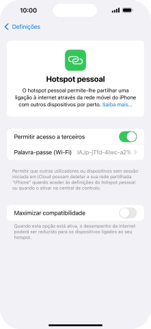 Para voltar ao ecrã inicial, deslize o dedo de baixo para cima a partir da base do ecrã.