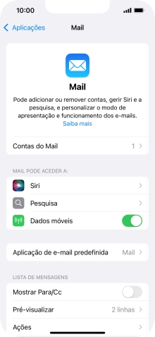Prima Contas do Mail.