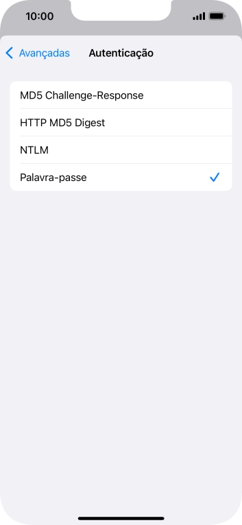 Prima Palavra-passe.