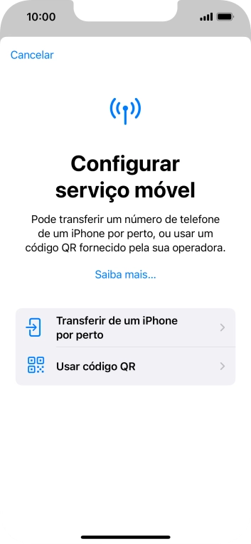 Prima Usar código QR.