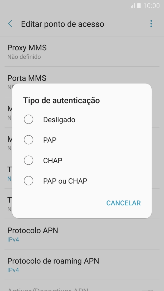 Prima Desligado.