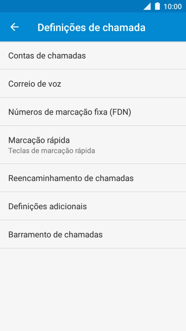 Prima Correio de voz.