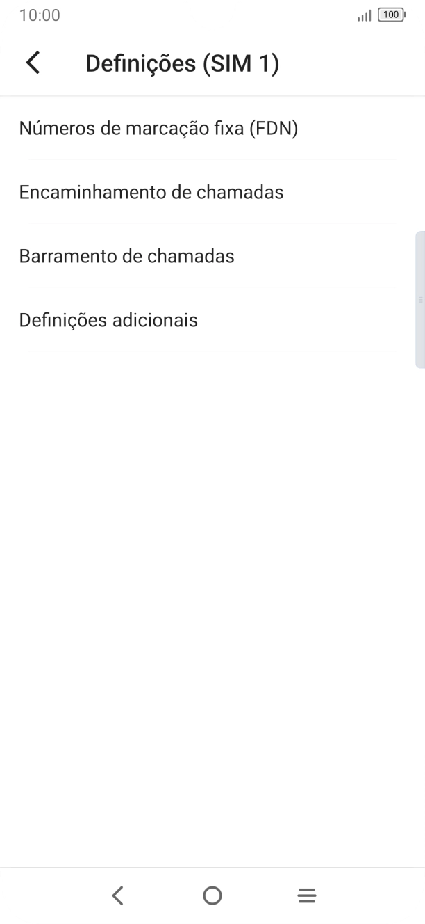 Prima Encaminhamento de chamadas.
